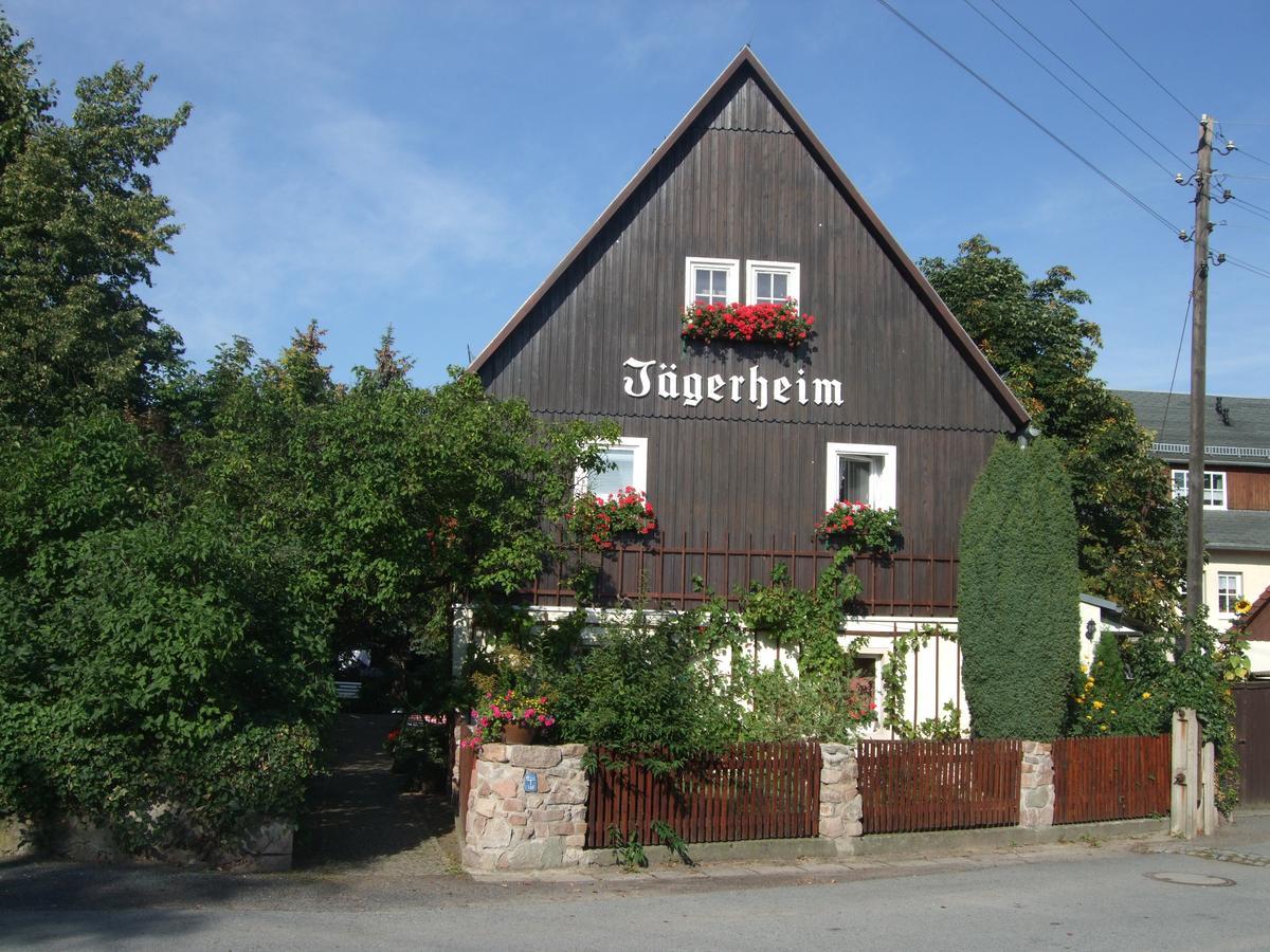 Hotel Jaegerheim Loebsal Lobsal Exterior foto